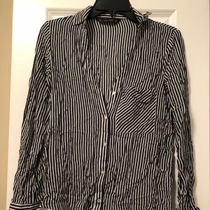 Zara stripes blouse